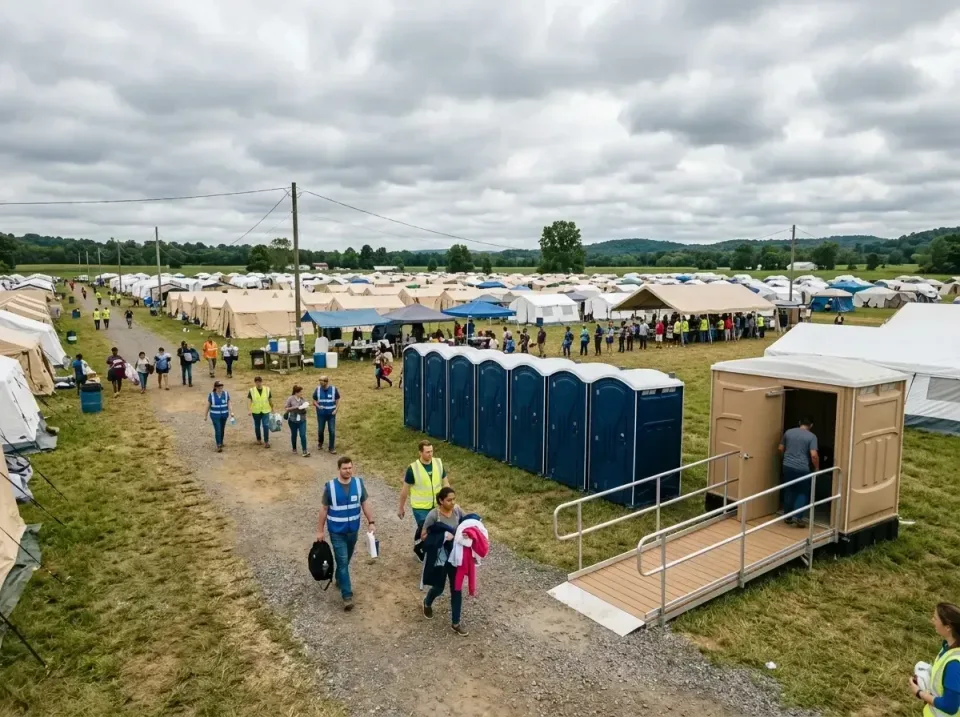 disaster-relief-camp-restrooms-010 — frequently asked questions, Dumpster & Portable Bathrooms Rental in Wautoma, WI